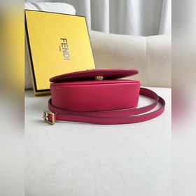 Маленькая сумка FENDI пурпурно-красн