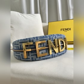 Джинсовая сумка FENDIpraphy большого р