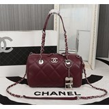 2023chanel Ранневесенняя новинка as1321 Сумка-подушка Boston Боулинг. Очень стил
