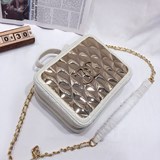 2023chanel Новая модель 21k от Chanel： сумка-зеркало для фотоаппарата с кожаным 