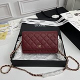 2023chanel Оригинал ~ Модель сумки для денег a33814, импортная кожа с узором в в