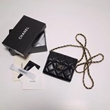 2023chanel Классическая сумочка с цепочкой для вечернего выхода. Изысканная мини