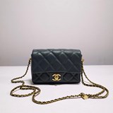 2023 Chanel 21k Новейшая популярная модель mini Классическая сумка с квадратной 