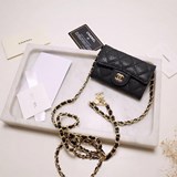 Новая модель маленькой сумки Chanel 2023. В настоящее время модные сумки с цепоч