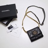 2023chanel Классическая сумочка с цепочкой для вечернего выхода. Изысканная мини
