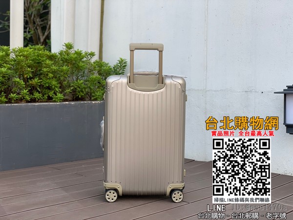 Rimowa/Rimowa Original металлический чемодан на колесиках.