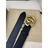 Классическая модель Gucci черного цвета с текстурой личи Togo, подкладка из кожи