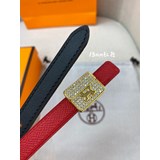 Hermes - Мини-пряжка для ремня Constance u0026 двусторонний кожаный ремень.