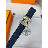 Hermes - Мини-пряжка для ремня Constance u0026 двусторонний кожаный ремень.