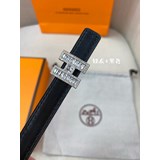 Hermes - Мини-пряжка для ремня Constance u0026 двусторонний кожаный ремень.