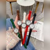 (Женская модель) Бренд Longines? Цельный стальной ремешок, импортный кварцевый м