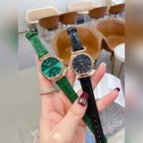 (Женская модель) Бренд Longines? Цельный стальной ремешок, импортный кварцевый м