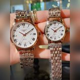 (Женская модель) 【LONGINES】 Новейшая модель для пар, импортный кварцевый механиз