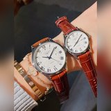 (Мужские часы) Longines 【LONGINES】 Новейшая модель для пар, импортный кварцевый 