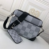 m69443 Белый и черный, мужской комплект из трех предметов pochette trio, серия с