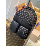 Новая модель рюкзака 2023 года M45973 черного цвета (джинсовый) от Louis Vuitton