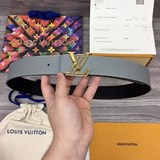 L0UIS VUITT0N Новинка этого сезона. Мужской ремень шириной 40 мм. Дизайн.