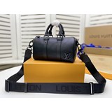 Новинка 2023 года, масштаб 1：1： Сумка Keepall XS m57803 Черный (с логотипом) для