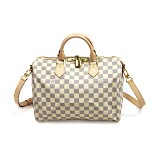 lv n41001 Белая шахматная доска, новая модель Speedy 30, сумка через плечо, бост