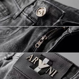 Armani Высококачественные джинсы для мужчин от известного бренда 