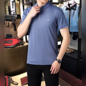 Armani &nbsp;Высококачественная хлопковая футболка с коротким