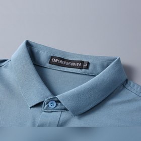 Armani &nbsp;Высококачественная хлопковая футболка с коротким