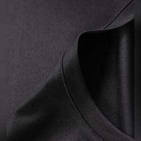 Armani Высококачественная футболка из шелка с двойным шелковым б