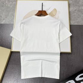 Amani Armani Высококачественная хлопковая футболка с коротким ру