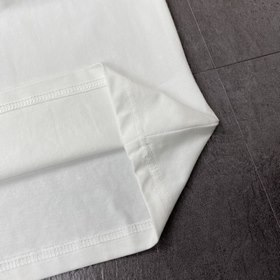 Amani Armani Высококачественная хлопковая футболка с коротким ру