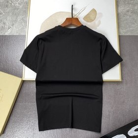 Amani Armani Высококачественная хлопковая футболка с короткими р