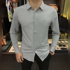 ARMANI Новая осенне-зимняя коллекция мужских рубашек с длинными