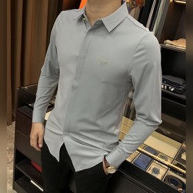 ARMANI Новая осенне-зимняя коллекция мужских рубашек с длинными