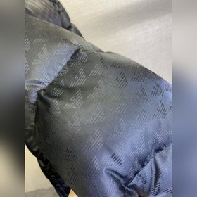 Armani Классическая куртка с полным принтом логотипа из жаккардов