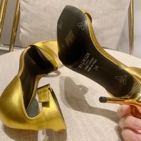 BALMAIN/Бальман Новые весенние туфли на высоком каблуке Верх： выс