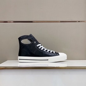 Мужские кроссовки Burberry с логотипом из хлопка Классический кле