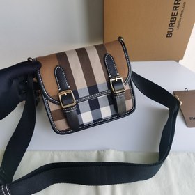 Burberry полосатая хлопковая сумка-мессенджер, универсальная моде