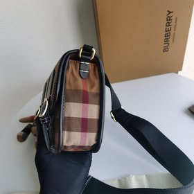 Burberry полосатая хлопковая сумка-мессенджер, универсальная моде
