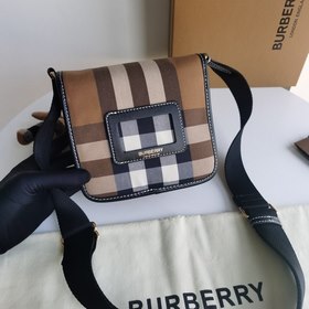 Burberry полосатая хлопковая сумка-мессенджер, универсальная моде