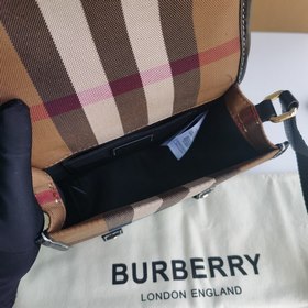 Burberry полосатая хлопковая сумка-мессенджер, универсальная моде