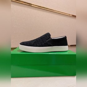 BV Мужские туфли для отдыха, с кожаной подошвой и кожаной стелько