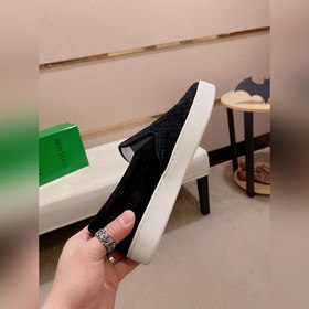 BV Мужские туфли для отдыха, с кожаной подошвой и кожаной стелько