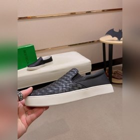 BV Мужские туфли для отдыха, с кожаной подошвой и кожаной стелько