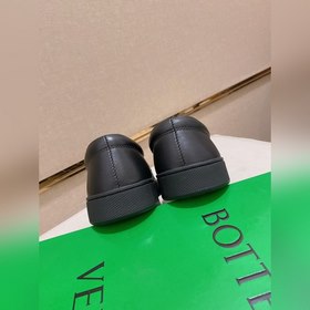 BV Мужские туфли для отдыха, с кожаной подошвой и кожаной стелько