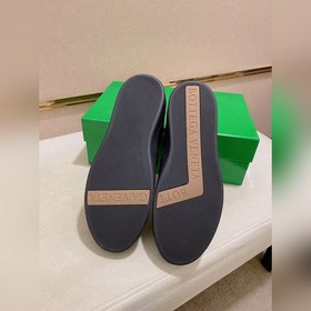 BV Мужские туфли для отдыха, с кожаной подошвой и кожаной стелько