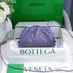 BV The Pouch Сумка-клатч Small Cloud Large Grid Lavender Purple