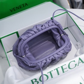 BV The Pouch Сумка-клатч Small Cloud Large Grid Lavender Purple 