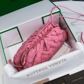 BV Сумка-клатч The Pouch, маленькая, с большим узором виде облак