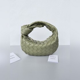 BV зеленый камень Bottega Veneta Плетенная сумка-хобо с завязками