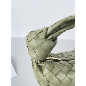 BV зеленый камень Bottega Veneta Плетенная сумка-хобо с завязками