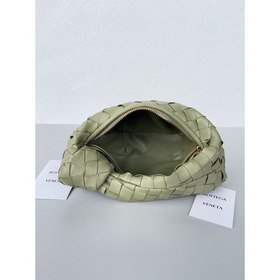 BV зеленый камень Bottega Veneta Плетенная сумка-хобо с завязками